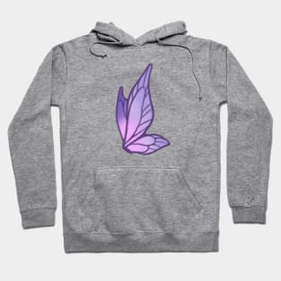 Purple Butterfly Hoodie